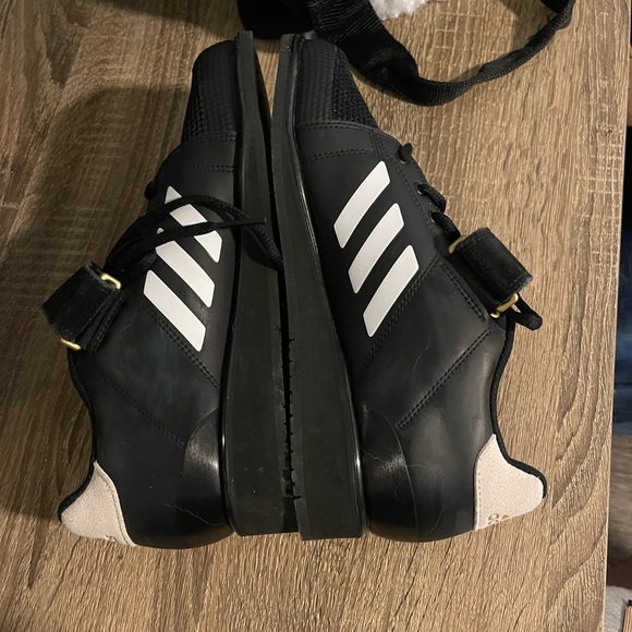 Adidas Power Perfect 3 Mens Size 7.5 US Core Black Weightlifting Shoes BB6363 main image 12